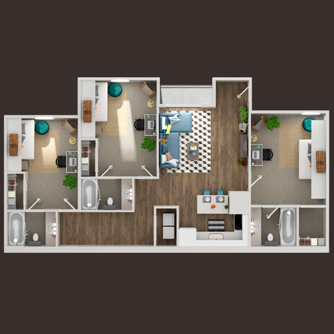 3BR/3BA